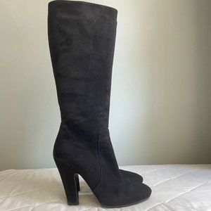 CESARE PACIOTTI Black Suede Boots IT 37